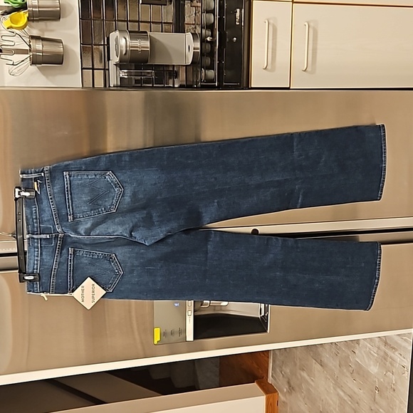 💕MOTHER SUPERIOR💕 The Lasso Heel Jeans ~ Let's Wine About It 32 NWT - Picture 12 of 16